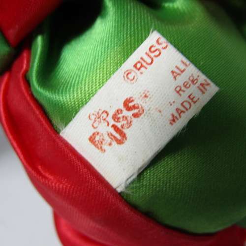 Vintage Russ Circus clown Christmas ornament