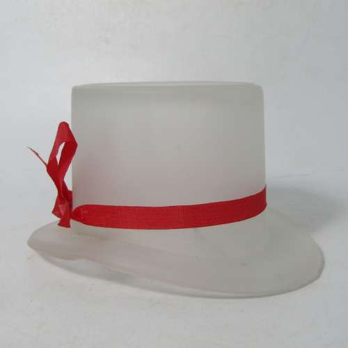 Top Hat Glass Ashtray
