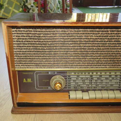 PYE Radio with separate FM tuner made by dem Torotor - Early FM Transistor table radio
