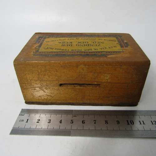 Vintage Dutch Reformed Church donation box