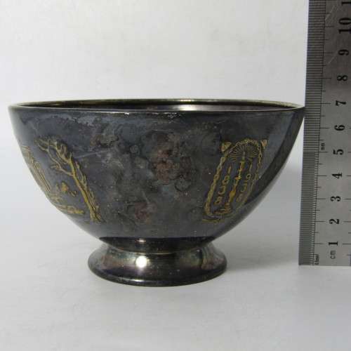 1838 - 1938 Voortrekker centenary silver plated bowl