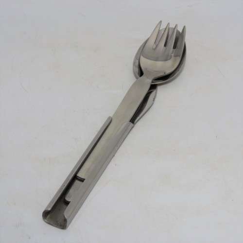 Old stainless steel pikstel cutlery set for one