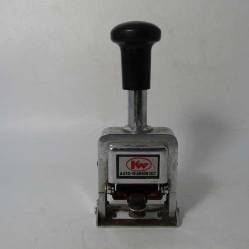 KW Auto-Number 207 - 7 digit numbering machine stamp