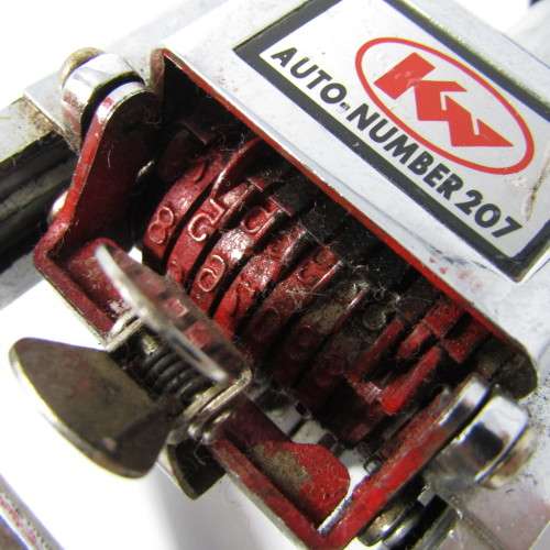 KW Auto-Number 207 - 7 digit numbering machine stamp