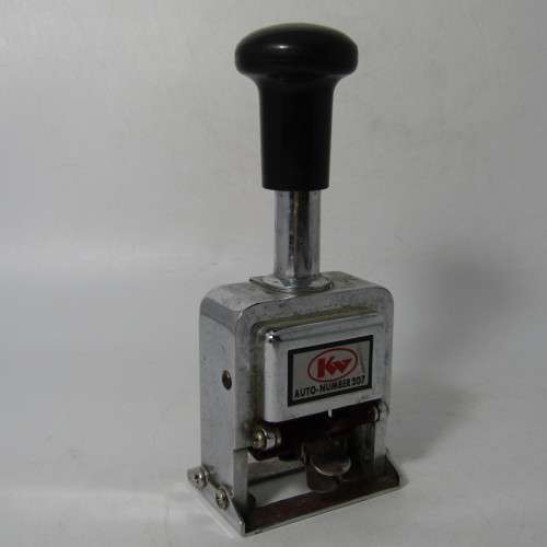 KW Auto-Number 207 - 7 digit numbering machine stamp