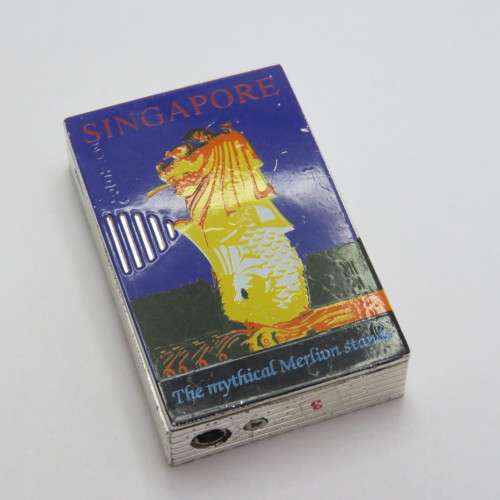 Singapore Joker deck of cards pocket lighter