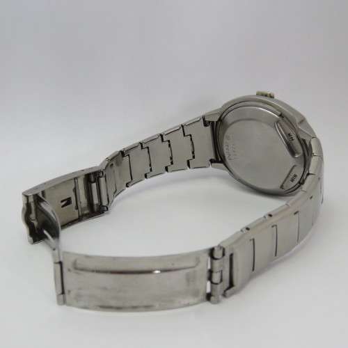 Vintage Pulsar P3 stainless steel digital electronic mens watch - Chips on glass - Working