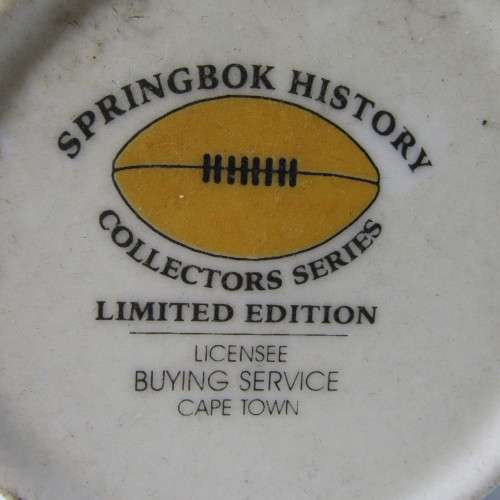 1937 - 1962 History of the Springbok mug