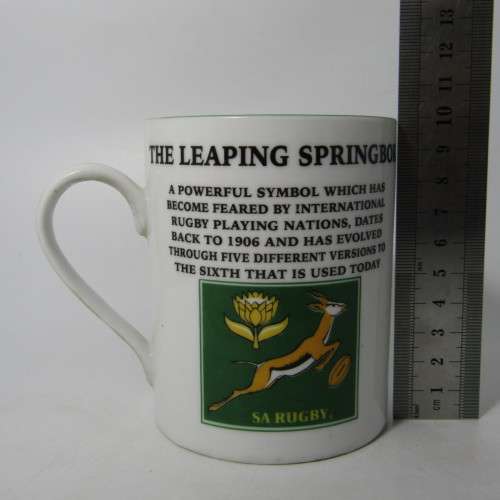 1937 - 1962 History of the Springbok mug