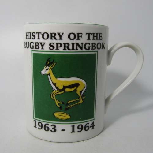 1937 - 1962 History of the Springbok mug