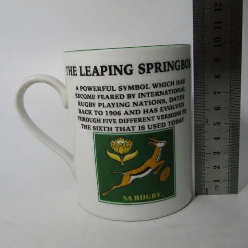 1937 - 1962 History of the Springbok mug