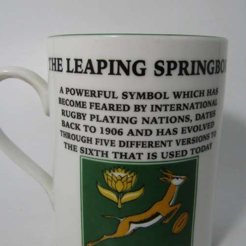 1937 - 1962 History of the Springbok mug