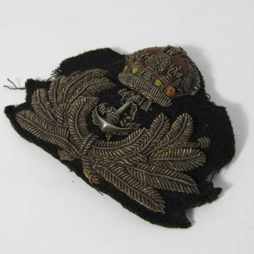 WW2 SA Navy officers cap badge