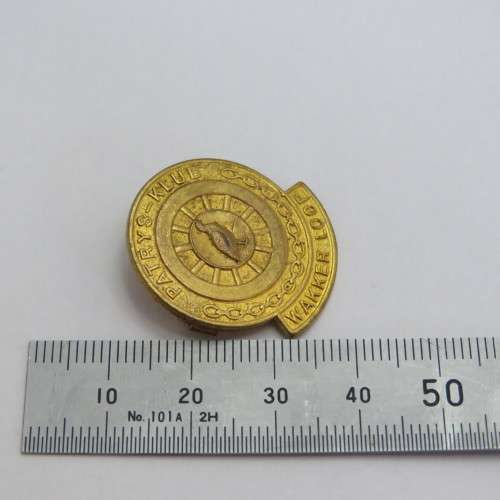 Patrys Klub Wakker loop pin badge