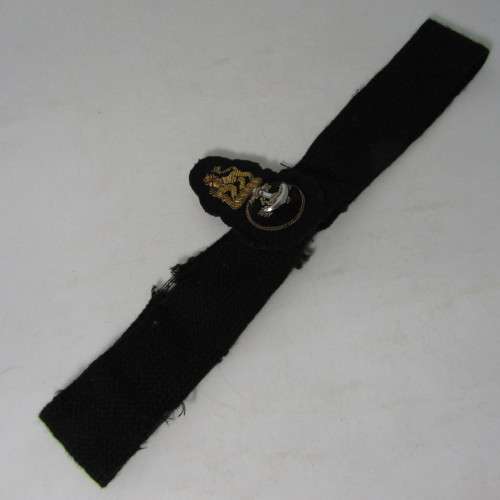 SA Navy other ranks cap badge and band