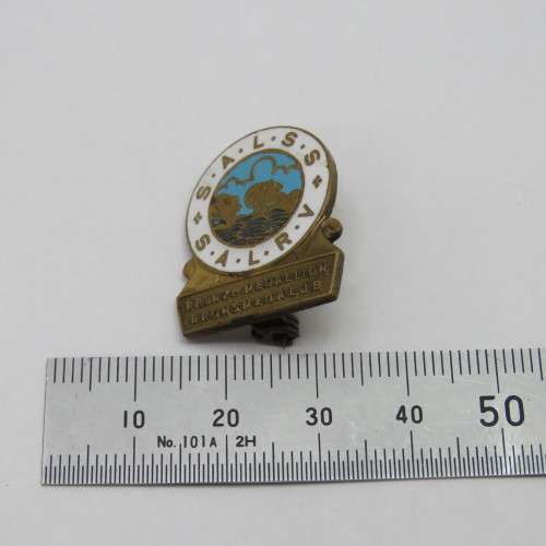 South African Life Saving Society bronze medallion pin badge