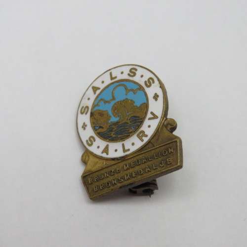 South African Life Saving Society bronze medallion pin badge