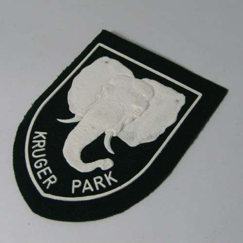 Kruger Park Elephant cloth badge
