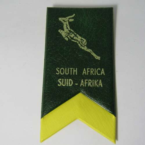 Vintage South African Rugby Vinyl ribbon