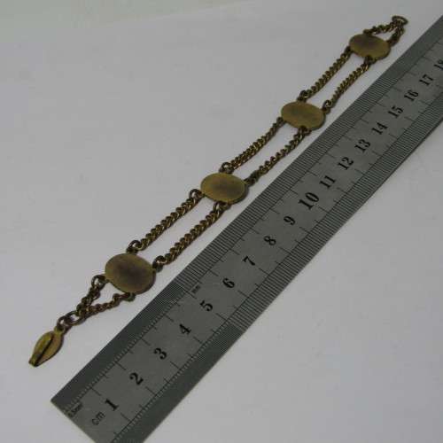 Costume jewellery St. Christopher bracelet - size 18cm