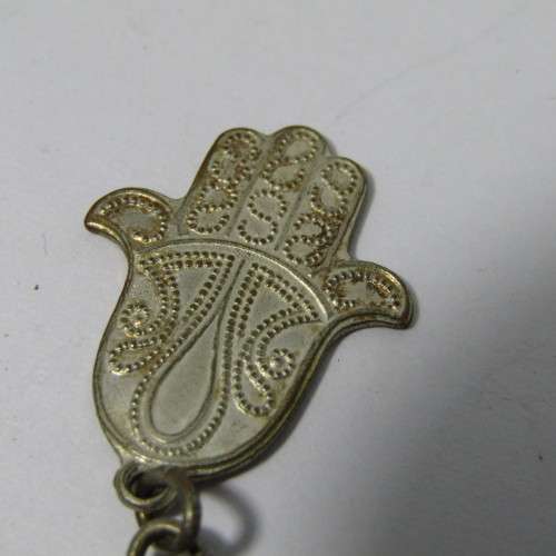 Souvenir de Las Palmas silver coloured bracelet