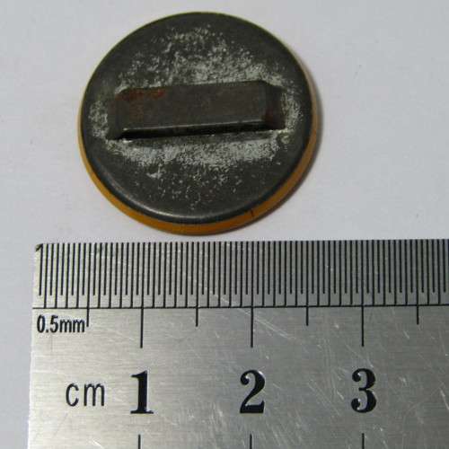 1956 Springbok Rugby tour Roy Dryburgh tinnie badge