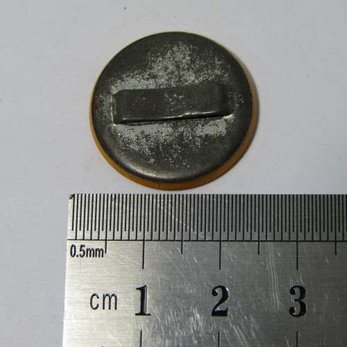 1956 Springbok Rugby tour Jan Pickard tinnie badge