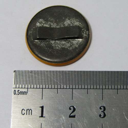 1956 Springbok Rugby tour Johannes Claassen tinnie badge