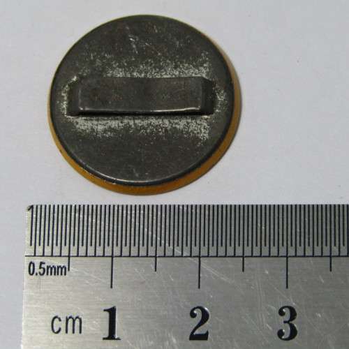 1956 Springbok Rugby tour Brian Pfaff tinnie badge