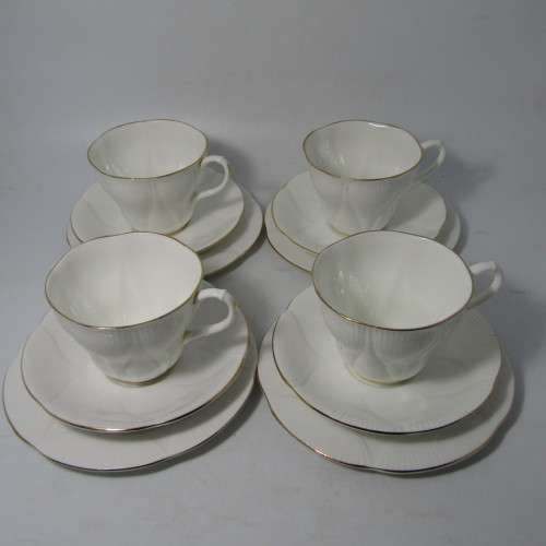 Antique Royal Albert Coronet 15 piece - unusual tea set