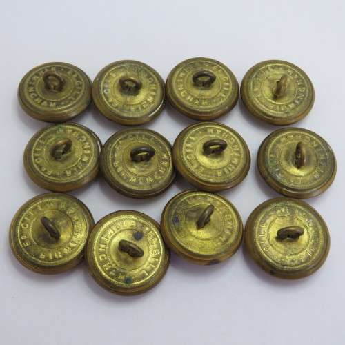 Lot of SA Army uniform buttons