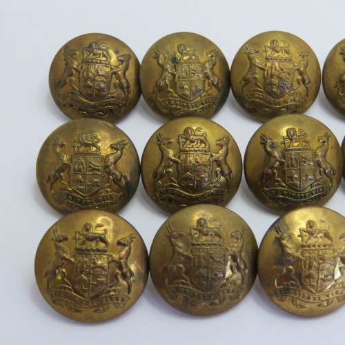 Lot of SA Army uniform buttons