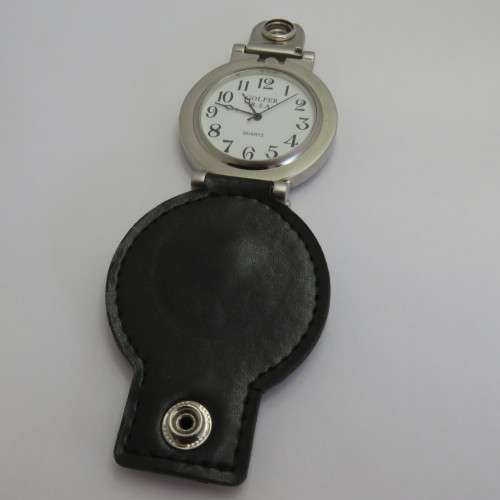 Golfer RSA Quartz golfers fob watch with belt attachment