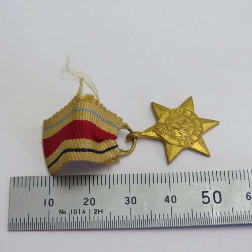 WW2 The Africa Star miniature medal