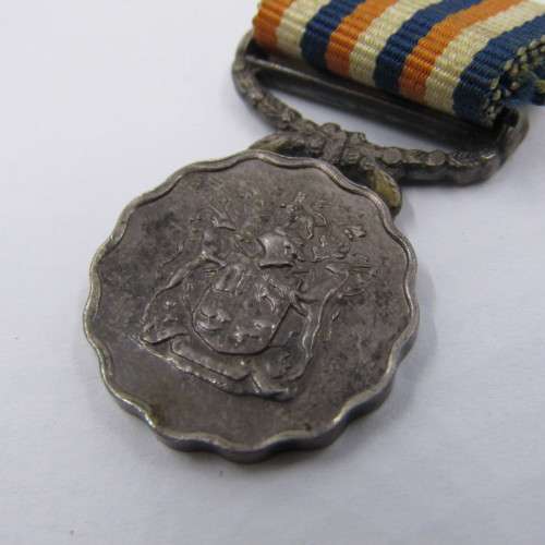 SA Army Permanent Force Good Service medal miniature