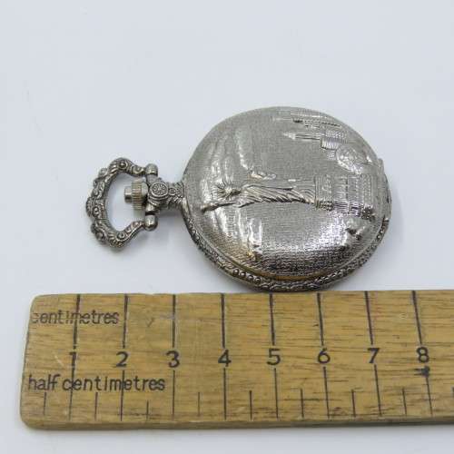 1910`s Style Liberty Quartz pocketwatch - Hachette pocketwatch collection #48 - Working