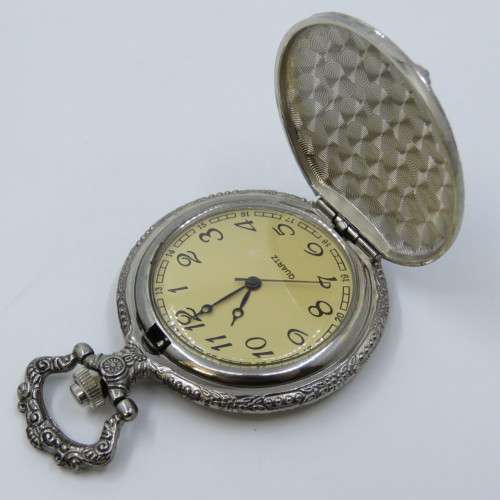 1910`s Style Liberty Quartz pocketwatch - Hachette pocketwatch collection #48 - Working