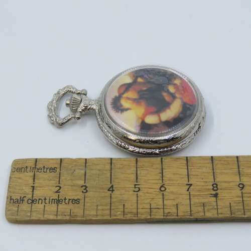 1850`s Style Confidence full hunter quartz pocketwatch - Hachette pocket watch collection #33
