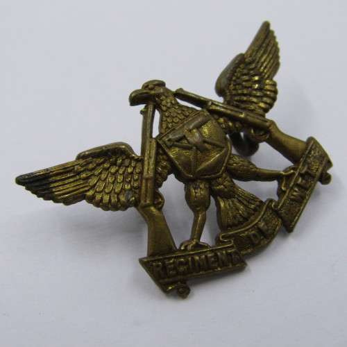 SADF Regiment De Wet collar badge