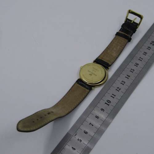 Raymond Weil 9140 Quartz18kt Gold electroplated mens watch - working