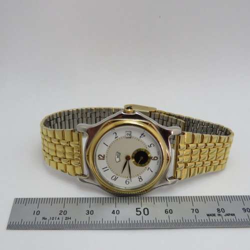 Samsung Quartz day/date mens dress watch - Working