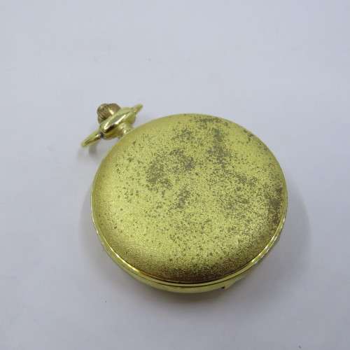 1950`s Style Falcon Full hunter quartz pocketwatch - Hachette pocketwatch collection #21 - Working