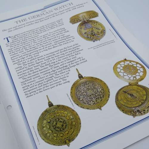 1790`s Style Italian quartz pocketwatch - Hachette pocketwatch collection #43 - Working