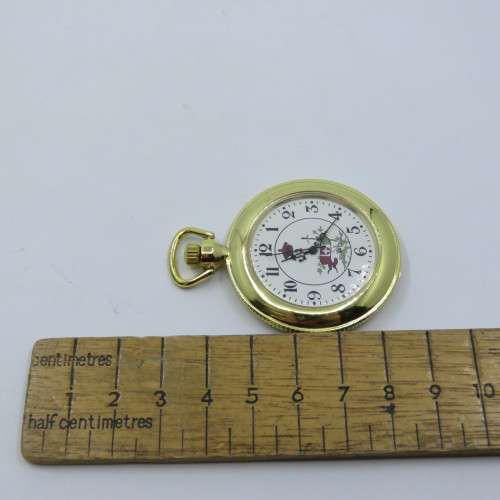 1790`s Style Italian quartz pocketwatch - Hachette pocketwatch collection #43 - Working