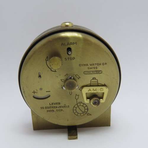 Vintage Cyma Sonomatic V8 bedside alarm clock - Working