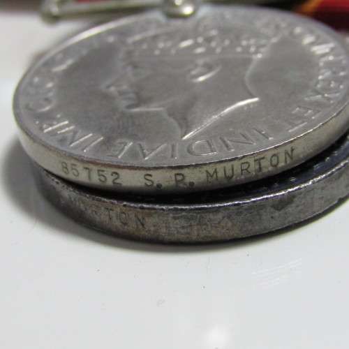 WW1 / WW2 Medal set awarded to 1906 Lance Corporal S. Murton, 18th London Regiment