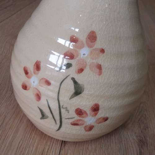 Vintage Ceramic flower vase - 28 cm High