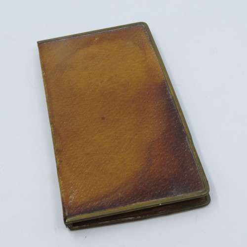 Vintage leather cigarette case - Rarely seen