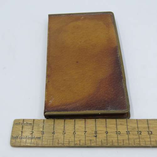 Vintage leather cigarette case - Rarely seen