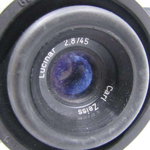 Vintage Zeiss Ikon Continette camera - shutter not working - Lucinar 2.8/45 lens